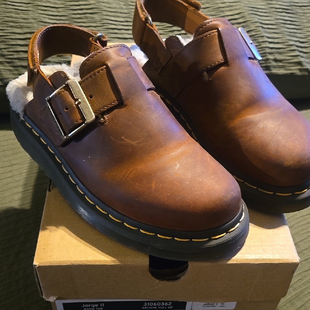Dr. Marten Jorge II Mules. Womes Size 5